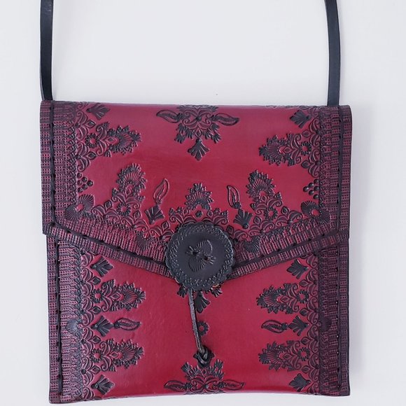 Leather Crossbody Bag - Picture 4 of 14